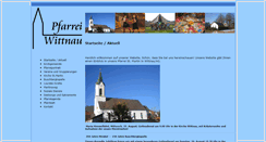 Desktop Screenshot of pfarrei-wittnau.ch